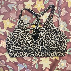 Leopard Zyia Grid Bra